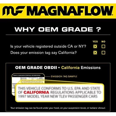 Universal Converter by MAGNAFLOW - 51205 pa6