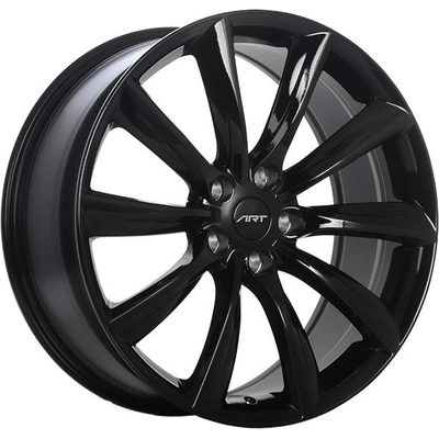 Gloss Black alloy by ART (19x8.5 35.0 mm) pa1