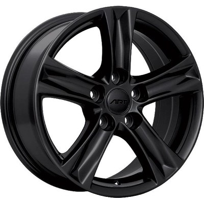 Gloss Black alloy by ART (17x7.5 35.0 mm) pa1