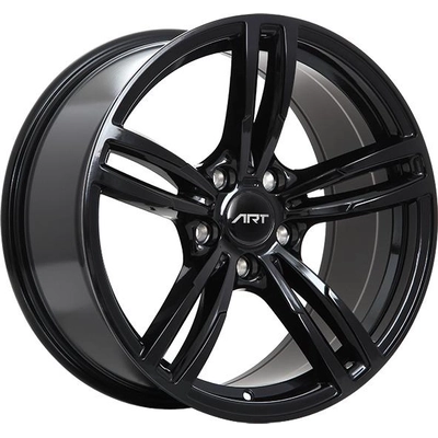 Gloss Black alloy by ART (17x8.0 35.0 mm) pa1