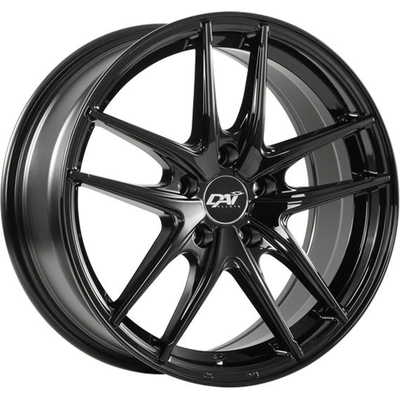 Gloss Black alloy by DAI WHEELS (15x6.5 42.0 mm) pa1