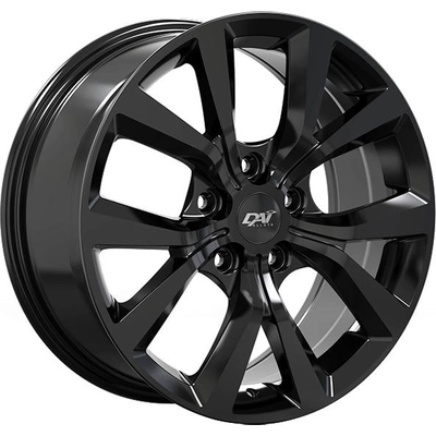 Gloss Black alloy by DAI WHEELS (17x7.5 42.0 mm) pa1