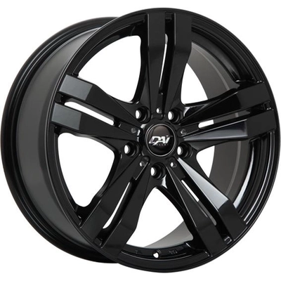 Gloss Black alloy by DAI WHEELS (15x6.5 38.0 mm) pa1