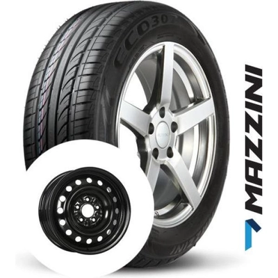 MAZZINI ALL season tire mounted on steel wheel (185/55R16) pa1