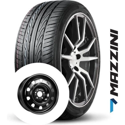 MAZZINI ALL season tire mounted on steel wheel (225/45R17) pa1