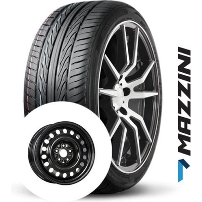 MAZZINI ALL season tire mounted on steel wheel (225/45R17) pa1