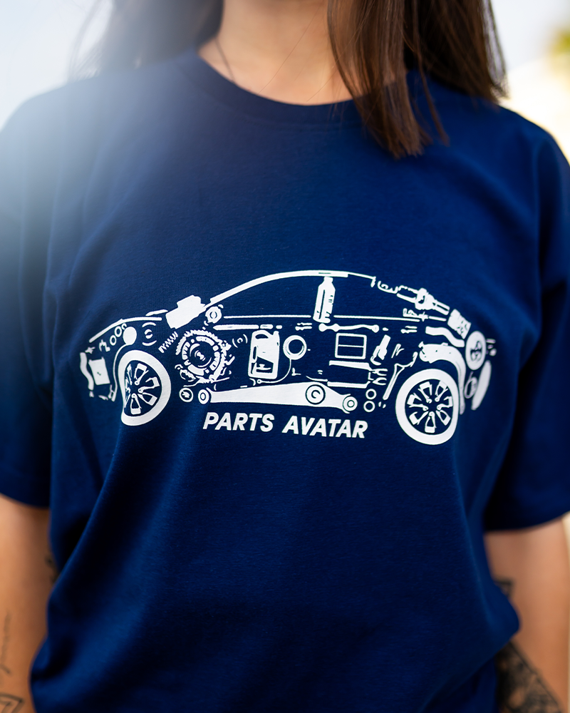 Women's Blue Mechanic T-shirt