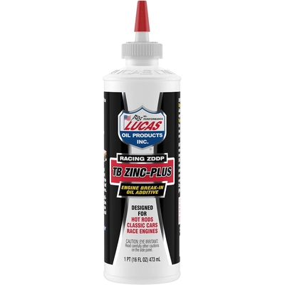 Lucas Oil - 10063 - Engine Break-In Oil Additive - TB Zinc Plus - 16 Ounces pa1