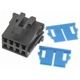 Purchase Top-Quality Air Conditioning And Heater Control Connector by BLUE STREAK (HYGRADE MOTOR) - S804 pa53