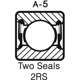 Purchase Top-Quality Countershaft Bearing by SKF - 6204-2RSJ pa15