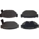 Purchase Top-Quality Rear Premium Semi Metallic Pads by IDEAL BRAKE - PMD868 2