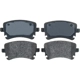 Purchase Top-Quality Rear Semi Metallic Pads by QUALITY-BUILT - 1002-1066AM 2