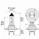 Purchase Top-Quality Driving And Fog Light by HELLA - H7P50TB pa6