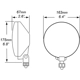 Purchase Top-Quality Driving Light by HELLA - 005750411 pa10