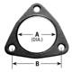 Purchase Top-Quality AP EXHAUST - 9031 - Exhaust Pipe Flange Gasket pa1