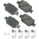 Purchase Top-Quality Front Ceramic Pads by AKEBONO - ACT817A pa10