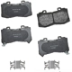 Purchase Top-Quality BENDIX - SBC1802 - Front Disc Brake Pads pa1