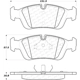 Purchase Top-Quality Front Ceramic Pads by CENTRIC PARTS - 103.05580 pa5