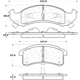 Purchase Top-Quality Front Ceramic Pads by CENTRIC PARTS - 103.06230 pa4