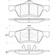 Purchase Top-Quality CENTRIC PARTS - 103.10470 - Front Ceramic Pads pa5