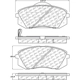 Purchase Top-Quality Front Ceramic Pads by CENTRIC PARTS - 103.12950 pa5