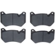 Purchase Top-Quality Front Ceramic Pads by DYNAMIC FRICTION COMPANY - 1551-2139-00 pa9