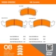 Purchase Top-Quality QUALITY-BUILT - 1000-0505C - Front Disc Brake Pad Set pa5