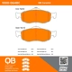 Purchase Top-Quality QUALITY-BUILT - 1000-0648C - Front Disc Brake Pad Set pa5