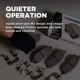 Purchase Top-Quality WAGNER - QC1611 - ThermoQuiet Disc Brake Pads pa3