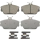 Purchase Top-Quality WAGNER - QC598 - ThermoQuiet Disc Brake Pads pa1