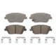 Purchase Top-Quality WAGNER - QC1444 - Front Ceramic Pads pa35