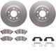 Purchase Top-Quality Front Disc Brake Kit by DYNAMIC FRICTION COMPANY - 4312-52009 pa1