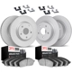 Purchase Top-Quality DYNAMIC FRICTION COMPANY - 4514-59025 - Front Disc Brake Kit pa1