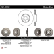 Purchase Top-Quality Front Disc Brake Rotor by CENTRIC PARTS - 121.40062 pa6