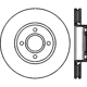 Purchase Top-Quality Front Disc Brake Rotor by CENTRIC PARTS - 121.61056 pa5