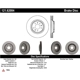 Purchase Top-Quality Front Disc Brake Rotor by CENTRIC PARTS - 121.62084 pa1