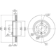 Purchase Top-Quality Front Disc Brake Rotor by DYNAMIC FRICTION COMPANY - 600-31046 pa3