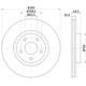 Purchase Top-Quality Front Disc Brake Rotor by HELLA PAGID - 355112192 pa1