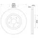 Purchase Top-Quality Front Disc Brake Rotor by HELLA PAGID - 355112192 pa2