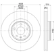 Purchase Top-Quality HELLA PAGID - 355125171 - Disc Brake Rotor pa4