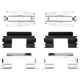 Purchase Top-Quality DYNAMIC FRICTION COMPANY - 340-54022 - Disc Brake Hardware Kit pa1