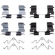 Purchase Top-Quality Front Disc Hardware Kit by DYNAMIC FRICTION COMPANY - 340-54064 pa3