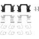 Purchase Top-Quality Front Disc Hardware Kit by DYNAMIC FRICTION COMPANY - 340-67047 pa3