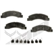 Purchase Top-Quality Front Disc Pads by AGNA BRAKES - PXD756 pa1