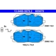 Purchase Top-Quality ATE - 605678 - Disc Brake Pad Set pa3