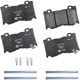 Purchase Top-Quality HELLA PAGID - 355033451 - Disc Brake Pad Set pa1