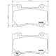 Purchase Top-Quality HELLA PAGID - 355033451 - Disc Brake Pad Set pa2