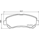 Purchase Top-Quality HELLA PAGID - 355033541 - Disc Brake Pad Set pa2