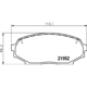 Purchase Top-Quality HELLA PAGID - 355034551 - Disc Brake Pad Set pa1