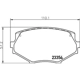 Purchase Top-Quality HELLA PAGID - 355034631 - Disc Brake Pad Set pa1